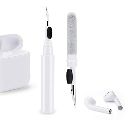 Bluetooth Earbuds Cleaning Pen – 3 in 1 Airpod Cleaner Kit, Portable Phone Cleaner, Multifunctional Phone Cleaning Kit for Huawei Samsung MI Earbuds