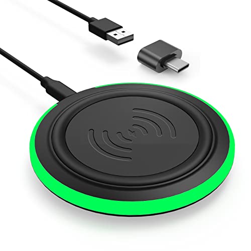 Wireless Charging Pad, 15W Max Fast Wireless Charger, Wireless Phone Charger for iPhone 14/14Plus/14 Pro/14 Pro Max/13/12/11/X/SE/8, Samsung Galaxy S22/S21/S20, Note20/10, AirPods Pro