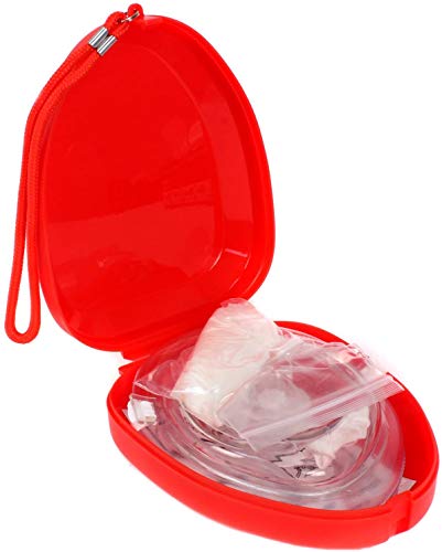 Ever Ready First Aid CPR Rescue Mask, Adult/Child Pocket Resuscitator, Hard Case with Wrist Strap, Gloves and Wipes – 2 Pack | The Storepaperoomates Retail Market - Fast Affordable Shopping