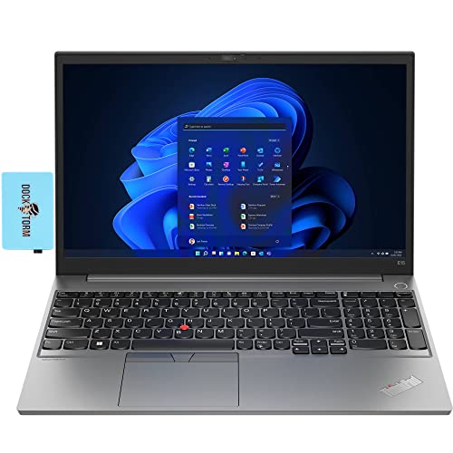 Lenovo ThinkPad E15 Gen 2 Home & Business Laptop (AMD Ryzen 5 4500U 6-Core, 16GB RAM, 512GB PCIe SSD, AMD Radeon, 15.6″ Full HD (1920×1080), WiFi, Bluetooth, Webcam, Win 10 Pro) with Hub