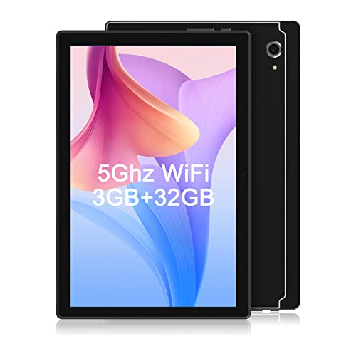 Hoozo Tablet 10 Inch 2023, 5G Wi-Fi, 3GB RAM, Octa-Core Android 10.0, 13MP Rear Camera, Supports Microsoft Office Software, Bluetooth, GPS, HD IPS Screen