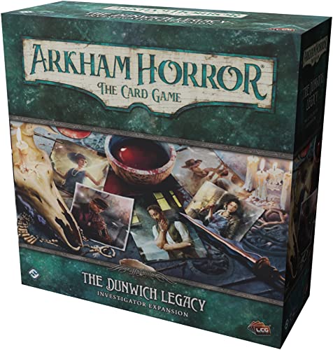 Fantasy Flight Games Arkham Horror The Card Game The Dunwich Legacy Investigator Expansion | Horror Game | Cooperative Mystery Game | Ages 14+ | 1-2 Players | Avg. Playtime 1-2 Hours | Made