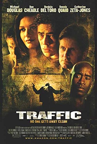 Movie Poster TRAFFIC (2000) Original Authentic 27×40 – Single-Sided – Rolled – Michael Douglas – Benicio Del Toro – Jacob Vargas – Tomas Milian