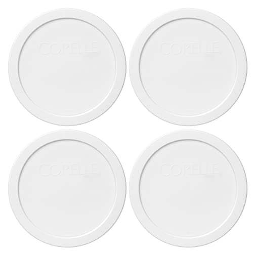CORELLE 428-PC White 28oz Cereal Bowl Lid – 4 Pack