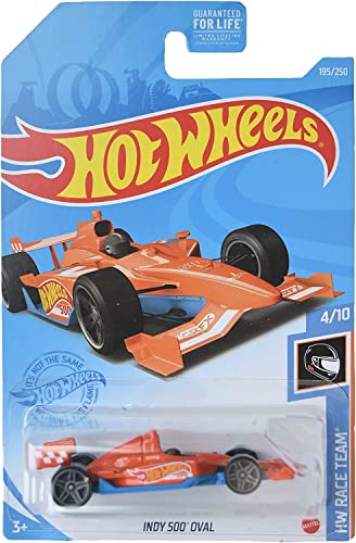 Hot Wheels Indy 500 Oval – Race Team 4/10 [Orange/Blue] 195/250