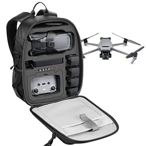 Smatree Professional Backpack for DJI Mavic 3/Mavic 3 Classic/3E/3T Combo, Waterproof Backpack Bag for DJI Mavic 3/Mavic 3 Classic/Mavic 3E/Mavic 3T Drone Accessories