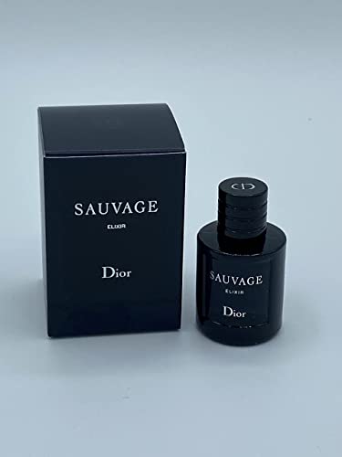Dior Sauvage Elixir 0.25 Fl Oz / 7.5 mL Deluxe Travel Size Mini Bottle