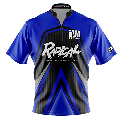 Logo Infusion Dye-Sublimated Bowling Jersey (Sash Collar) – I AM Bowling Fun Design 2027-RD – Radical (Medium) Multicolored