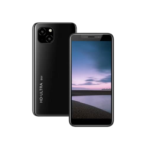 aderroo 1GB RAM 8GB ROM，Y300 Android Smartphone, 5.72-inch IPS Full-Screen，Front and Rear Cameras，，Only Supports Dual SIM Card Frequency Band of 3GWCDMA：850/2100MHZ, Unlocked Cell Phone（Black）