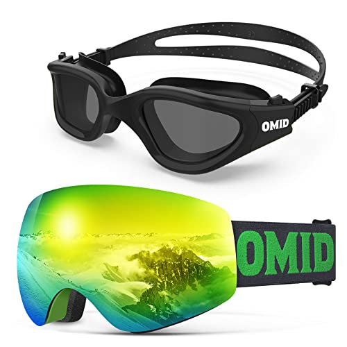 Kids Ski Goggles, OMID Anti-fog UV Protection Snow Goggles for Youth Boys Girls