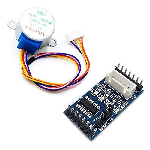 SYUAB 6 PCS 28BYJ-48 ULN2003 5V Stepper Motor with ULN2003 Drive Boards Blue for DIY Kit Arduino PI PIC Raspberry Pi | The Storepaperoomates Retail Market - Fast Affordable Shopping