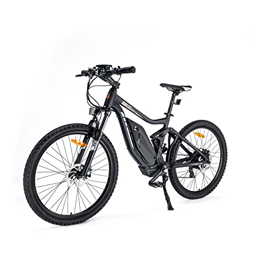 ECOTRIC Samsung Cells Electric Bike Bicycle 750W 48V 12AH Battery 26″ E-Bike 23.6MPH Adult Mountain Bike Beach Snow Ebike New Designed Central Shock Absorber