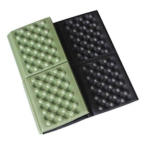 LAPUTA Portable Lightweight Waterproof Folding Mat, Foldable Foam Sitting Pad for Outdoor Activities, Kneeling and Seat Cushion Chair Picnic Mat (Army Green)