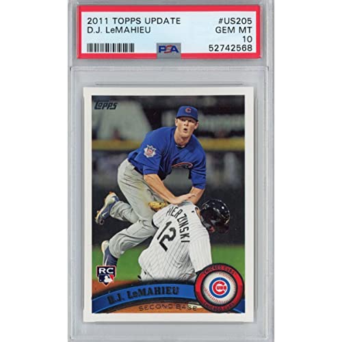 Graded 2011 Topps Update DJ D.J. LeMahieu #US205 Rookie RC Baseball Card PSA 10 Gem Mint | The Storepaperoomates Retail Market - Fast Affordable Shopping