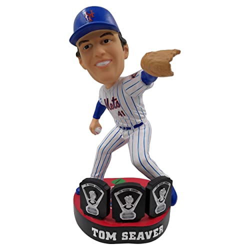 Tom Seaver New York Mets Apple Base Stadium Exclusive Bobblehead MLB