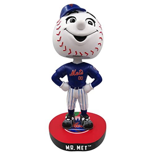 Mr. Met New York Mets Apple Base Stadium Exclusive Bobblehead MLB