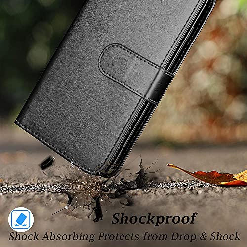 for Motorola Moto G Pure Case, Moto G Pure Wallet Case, with Screen Protector,PU Leather Wrist Strap Card Slots Shockproof Protective Flip Cover Phone Case for Moto G Pure/G Power 2022,Black | The Storepaperoomates Retail Market - Fast Affordable Shopping