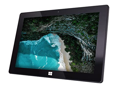 10″ Windows 10 Fusion5 FWIN232 Plus N4120 Ultra Slim Windows Tablet PC – Windows 11 Compatible, 4GB RAM, USB 3.0, Micro HDMI, Intel Quad-Core CPU, IPS HD Display, 5MP & 2MP Cameras, Bluetooth (64GB)