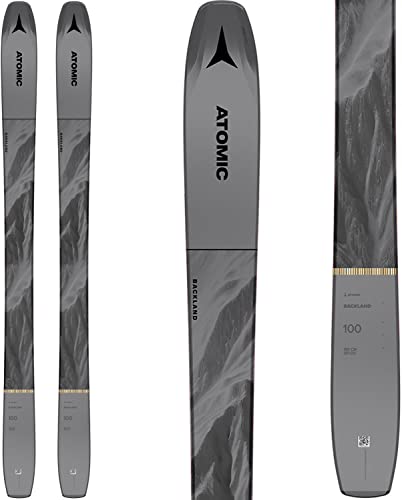 Atomic Backland 100 Backcountry Skis Mens Sz 164cm Grey