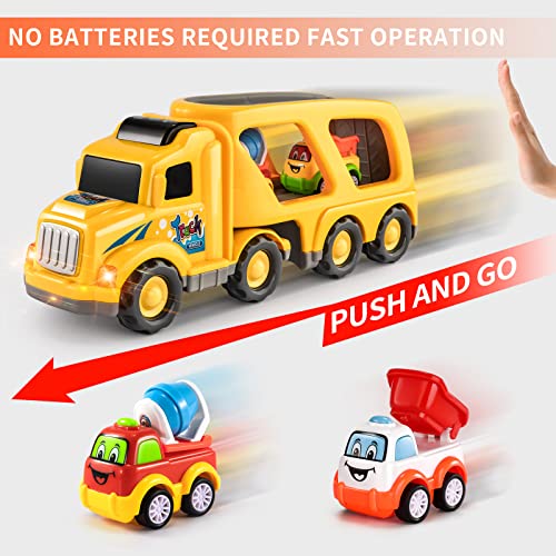 Kids Toys Truck for Toddler Boys Girls Toys for 3 4 5 6 Year Old Boys, 5 in 1 Friction Power Construction Toys Car Carrier Vehicle Toddler Toys Age 2-4 Baby Toys, for Kids Age 3 4 5 6 | The Storepaperoomates Retail Market - Fast Affordable Shopping