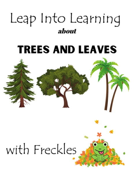 Trees and Leaves Themed Learning Packet