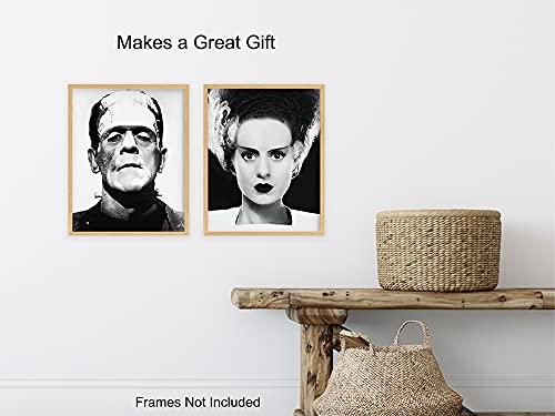 Frankenstein Wall Art & Decor Set – LARGE 11×14 – Vintage Hollywood Scary Horror Monster Movie Posters Photos Pictures – Goth, Gothic Gifts – Home Theater Room Decor for Men, Teens, Kids Bedroom | The Storepaperoomates Retail Market - Fast Affordable Shopping