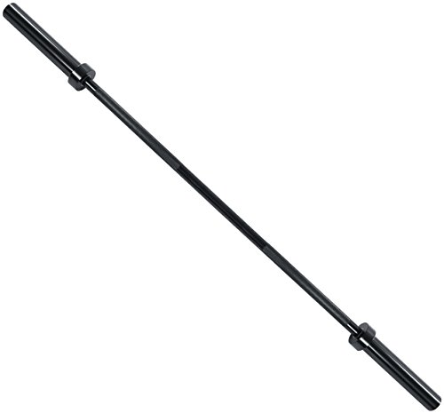 Powergainz Olympic Barbell Standard Weightlifting Barbell, 700-Pound Capacity,Black