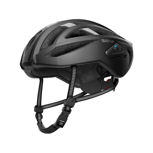 Sena R2 Road Cycling Helmet (Matte Black, Large)