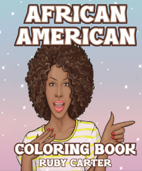 African American Coloring Book: Beautiful African American Women Portraits | Coloring Book for kids Adults Celebrating Black and Brown Afro American Queens | For Stress Relief and Relaxation
