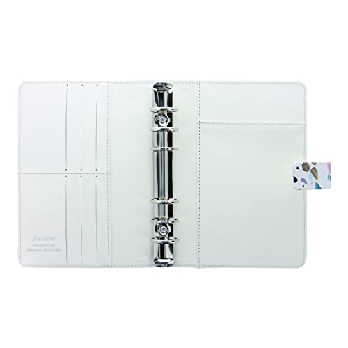 Filofax Architexture Organizer, Personal Size, Terrazzo – Italian Inspired, Flecked Foil Design, Six Rings, Week-to-View Calendar Diary, Multilingual, 2022 (C029701-22) | The Storepaperoomates Retail Market - Fast Affordable Shopping