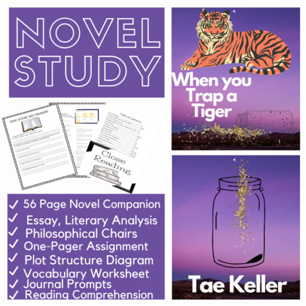 Novel Study for When You Trap a Tiger by Tae Keller