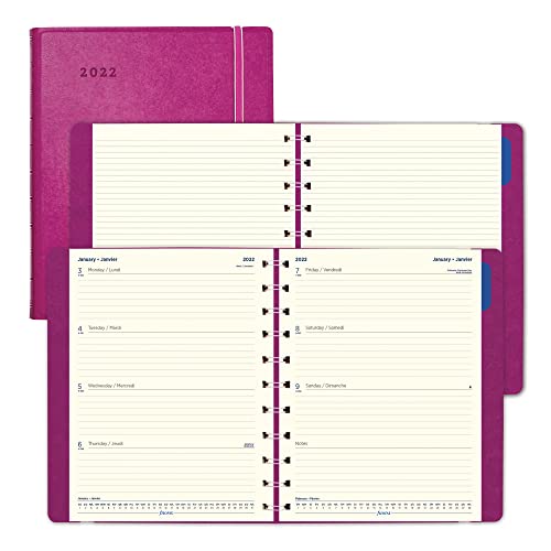 Filofax Weekly Planner, 8-1/2″ x 10-7/8″, Fuchsia, January To December 2022, C1811403 | The Storepaperoomates Retail Market - Fast Affordable Shopping
