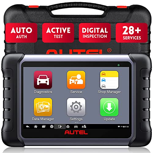 Autel MaxiCOM MK808 (2023 Upgraded Ver. of MX808 ) Bi-Directional Control Automotive Diagnostic Tool, All System Diagnosis, 28+ Services, Supports MV108, ABS Bleed, Oil Reset, EPB, SAS, BMS