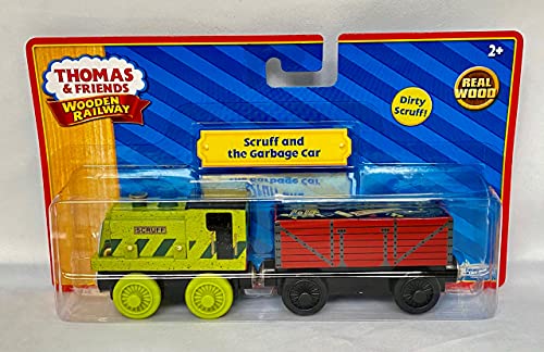 Thomas Wooden Thomas and Friends Wooden Railway – Scruff and The Garbage Car Train Engine