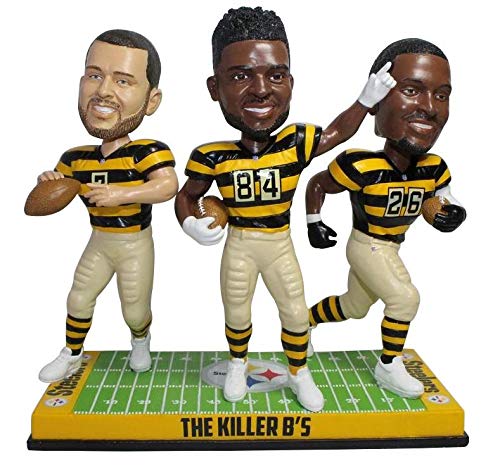 Pittsburgh Steelers Roethlisberger, Brown, Bell Killer Bs Bobblehead NFL