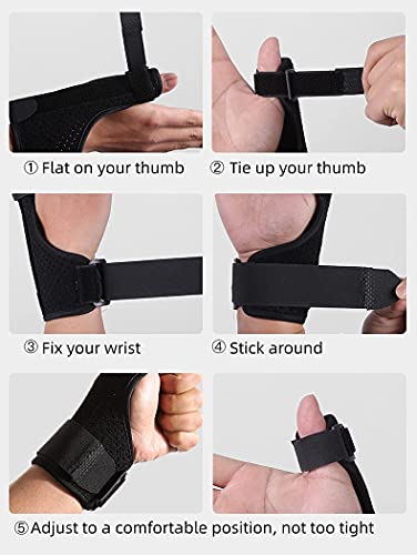 foxcoon Dequervain’s Thumb Spica Splint,Trigger Thumb Brace for Women/Men Left/Right Tendonitis,Tenosynovitis,Arthritis,Sprained Carpal Tunnel Support Stabilizer Pain Relief. | The Storepaperoomates Retail Market - Fast Affordable Shopping