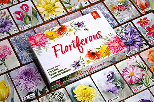 Pencil First Games Floriferous Card Game – A Relaxing Garden Game of Picking, Pairing, and Arranging Flowers for 1-4 Players | The Storepaperoomates Retail Market - Fast Affordable Shopping