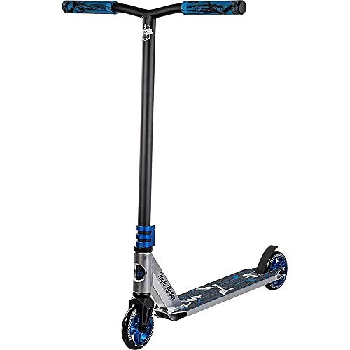 Story High Roller Stunt Scooter (Raw/Blue)