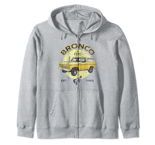 Ford Bronco Zip Hoodie