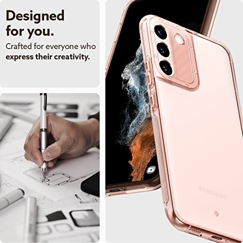 Caseology Skyfall Clear Case Compatible with Samsung Galaxy S22 Case 5G (2022) for Women & Men – Royal Rose Gold | The Storepaperoomates Retail Market - Fast Affordable Shopping