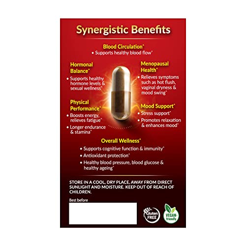 MacaMaxima Peruvian Maca Root, Tongkat Ali, Black Ginger, Zinc and Black Pepper Extract Supplement for Men and Women, Supports Reproductive Health, Energy, Stamina and Mood- Non-GMO, Vegan Pills | The Storepaperoomates Retail Market - Fast Affordable Shopping