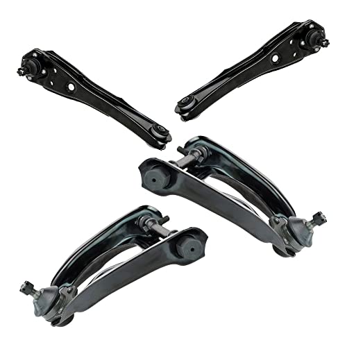TRQ Front Upper & Lower Control Arms with Ball Joints Compatible with Compatible withd Mercury New