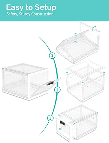 Medicine Lock Box for Safe Medication Storage, Large Refrigerator Lockable Boxes for Food Storage Safe, Phone Jail/Tablet Locker Containers for Home/Office (Clear) | The Storepaperoomates Retail Market - Fast Affordable Shopping