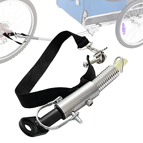 Bike Trailer Hitch Connector – Universal Bicycle Coupler Rear Rack Attachment Accessories for Linking Pet Dog Cargo Stroller