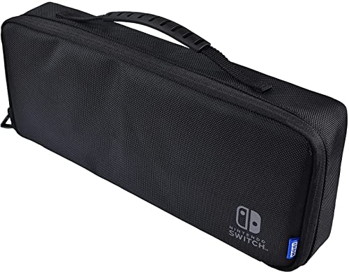 HORI Cargo Pouch – AC Adapter and Split Pad Pro Compatible Travel Case (OLED Model) & Nintendo Switch Lite – Officially Licensed – Nintendo Switch