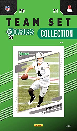 Las Vegas Raiders 2021 Donruss Factory Sealed 9 Card Team Set with Derek Carr and 2 Rookie Cards Plus | The Storepaperoomates Retail Market - Fast Affordable Shopping