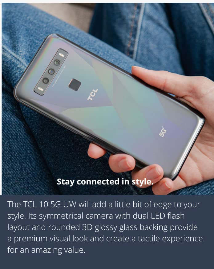 TCL 10 5G UW 128GB Diamond Gray Smartphone (Verizon) | The Storepaperoomates Retail Market - Fast Affordable Shopping