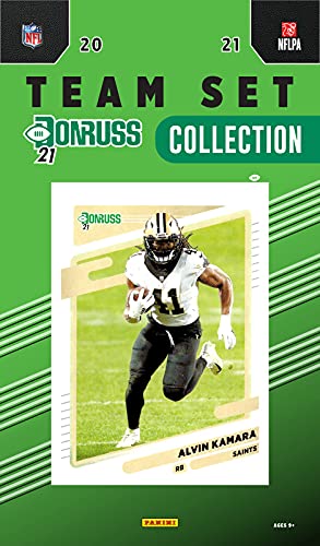 New Orleans Saints 2021 Donruss Factory Sealed 10 Team Set with Drew Brees and Jameis Winston Plus Rated Rookie Cards
