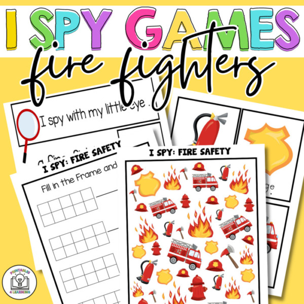 I Spy Fire Fighters Game