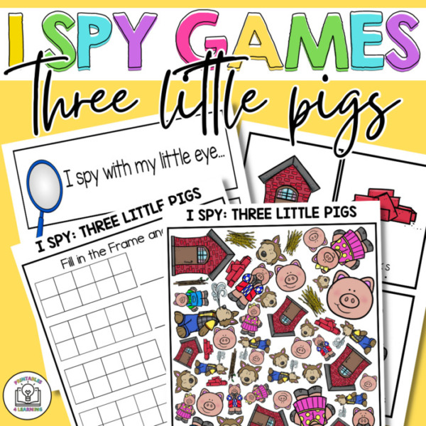 I Spy Three Little Pigs